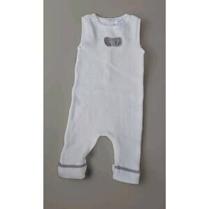 Jacadi Paris Infant Girls 0-3 Months Mon Bebe Romper Knit Overalls Cotton